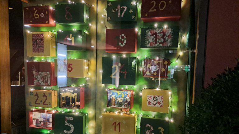 Adventskalender evangelische Kirche