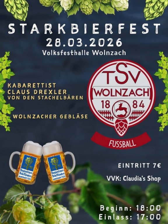 Grossansicht in neuem Fenster: Starkbierfest  TSV Wolnzach Fussball