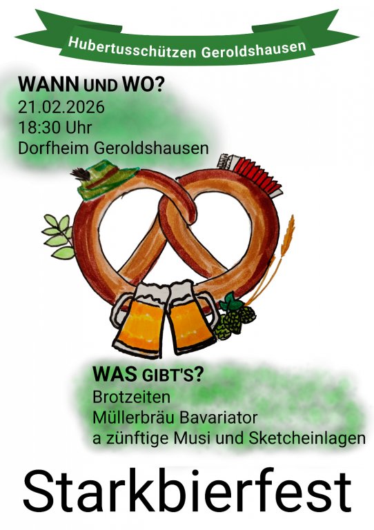 Grossansicht in neuem Fenster: Starkbierfest Dorfheim Geroldshausen