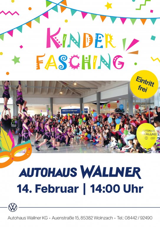 Grossansicht in neuem Fenster: Fasching im Autohaus Wallner